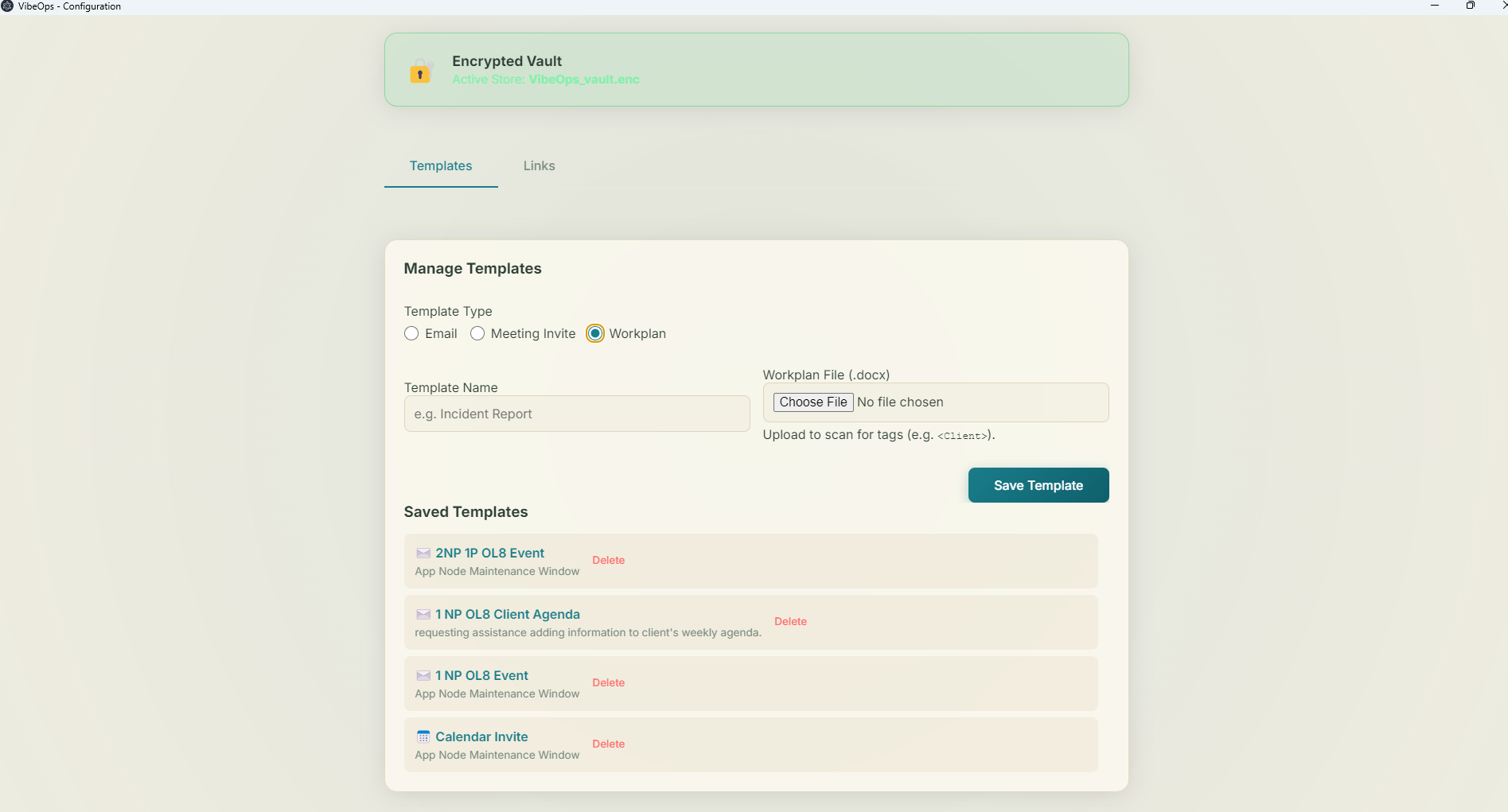 Templates Management